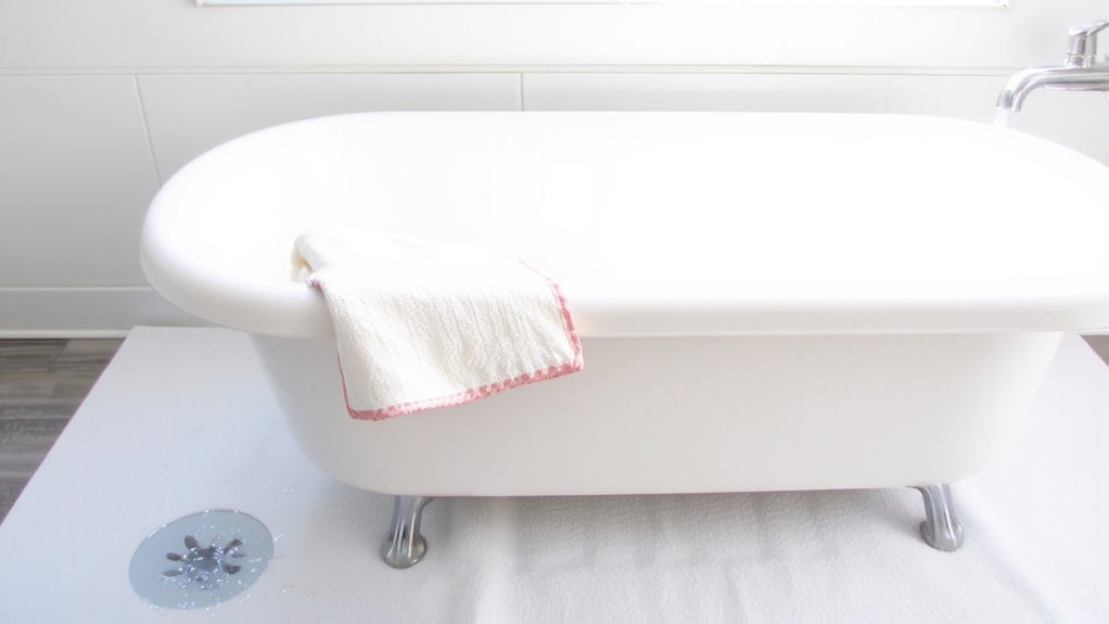 wipe after rinsing