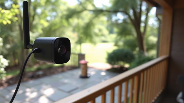 wireless camera monitor feeding area